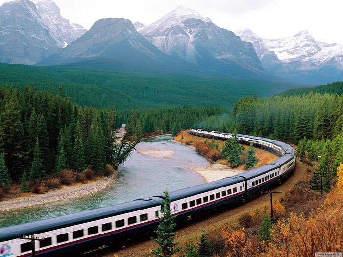 Tren de viajeros en Canad