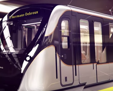Presentada la maqueta de las nuevas unidades de CAF para el metro de Bruselas