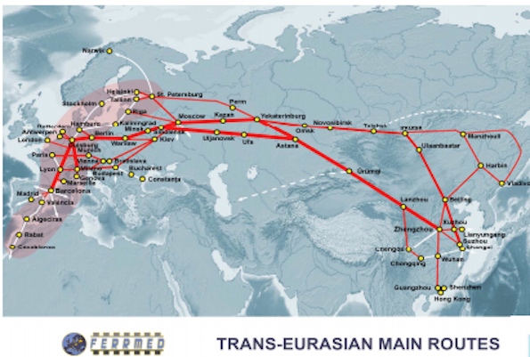 Alianza para promover el transporte ferroviario entre Europa y Asia 