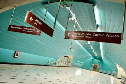 Santiago de Chile inaugura la lnea 3 de metro