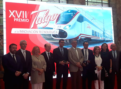 XVII Premio Talgo a la Innovacin Tecnolgica a un equipo de investigadores de la Universidad Politcnica de Valencia
