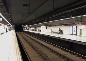 Cortes parciales por obras en las lneas 2 y 5 del metro de Barcelona