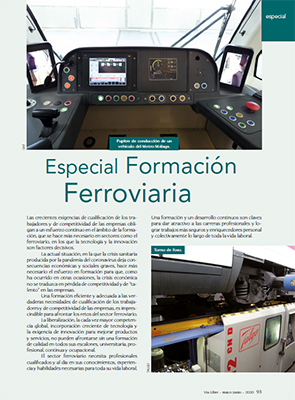 Va libre publica un reportaje especial con la oferta formativa del sector ferroviario