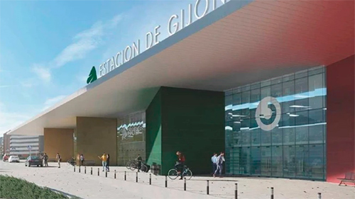 Autorizado el convenio para la primera fase de obras de la estaci�n intermodal de Gij�n