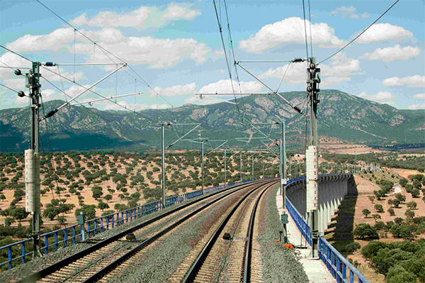 Licitada la mejora de la protecci�n de la plataforma de las l�neas de alta velocidad del Eje Sur