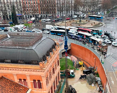Comienza la construcci�n de cuatro nuevas v�as de apartado en Atocha Cercan�as