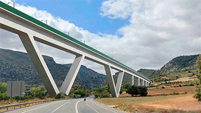 Avanzan las obras de plataforma de la l�nea de alta velocidad Burgos-Vitoria